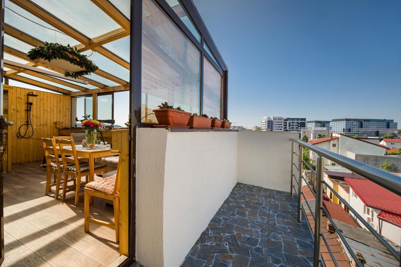 Bucharest Penthouse With Sauna And Terrace 外观 照片