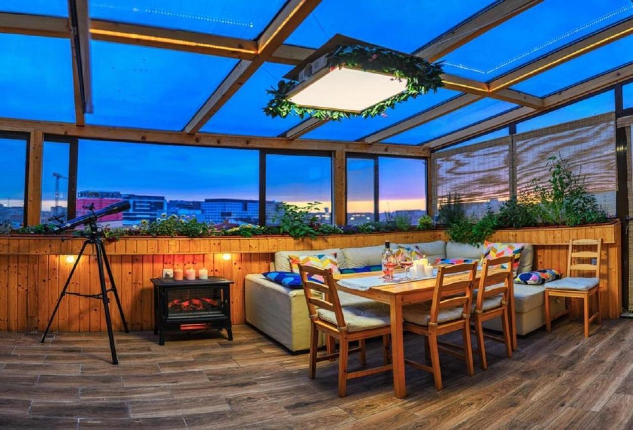 Bucharest Penthouse With Sauna And Terrace 外观 照片